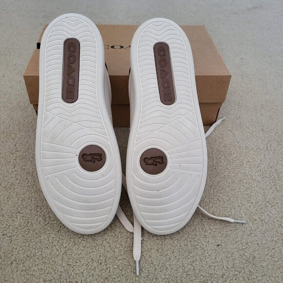 Coach Canvas Leather Low Top Sneaker - Picture 4 of 6